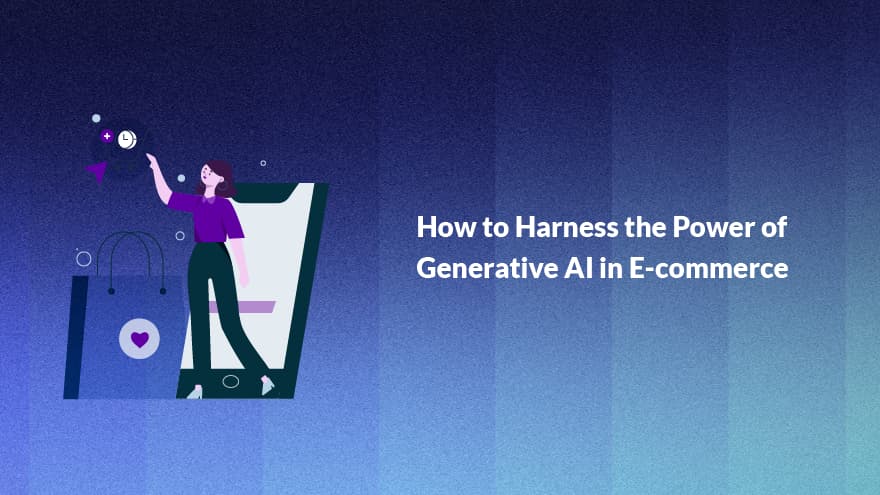 Generative AI in e-commerce blog representational image