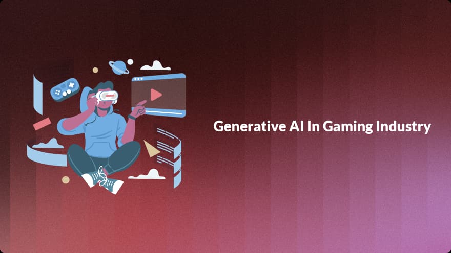 Generative AI in Gaming Industry representational image