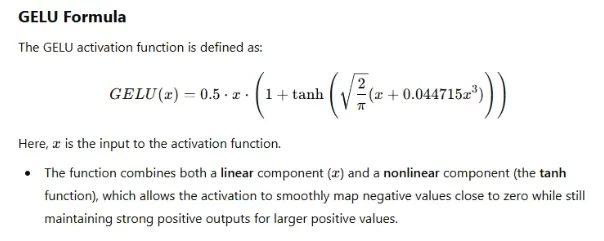 Gelu Formula